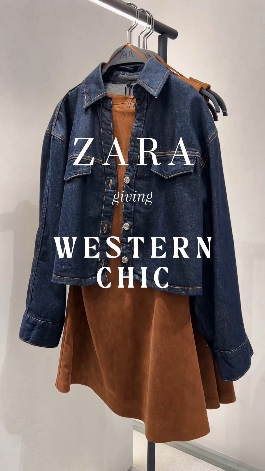 ZARA is fully in its western era and I’m not mad about it 🤠

This combo feels like designer energy without the designer price - the suede, the denim, the silhouette - it’s giving effortless western chic 🤎

Perfect for:
• country concerts
• Nashville trips
• casual date nights
• or just elevating your everyday outfits

#LTKootd #LTKgrwm #LTKFestival