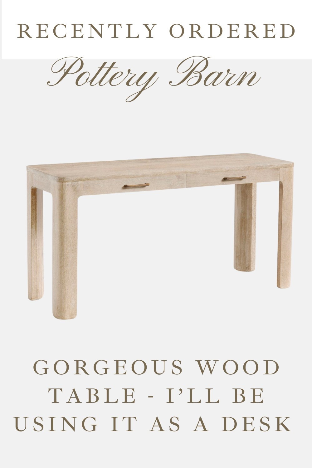 Desk I just ordered for my office! 

Pottery barn 

#LTKHome