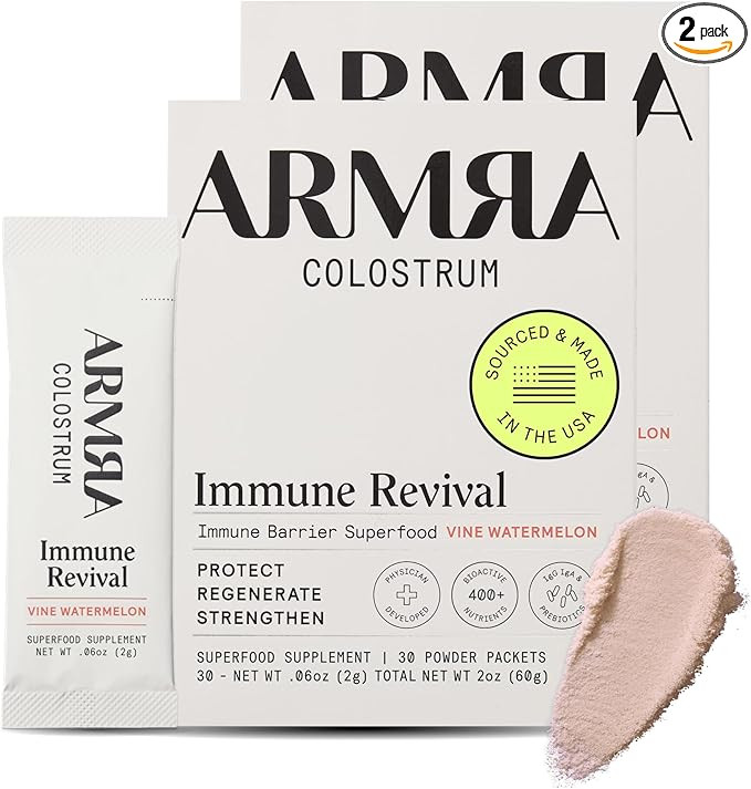 ARMRA® Colostrum Powder | Vine Watermelon | Gut Health & Bloating | Skin & Hair | Immunity | Ket... | Amazon (US)