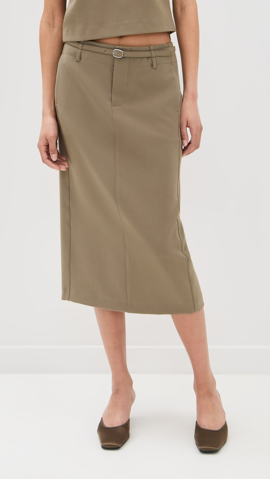 Belted Pencil Skirt | Shopbop