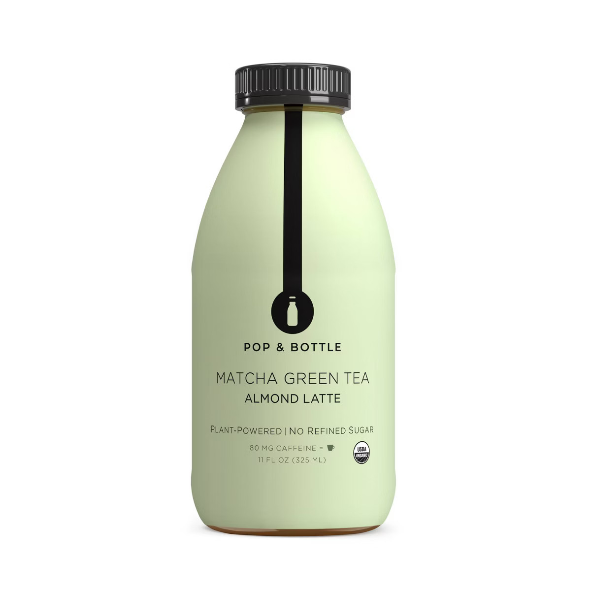 Pop & Bottle Green Tea Matcha Almond Milk Latte - 11 fl oz | Target