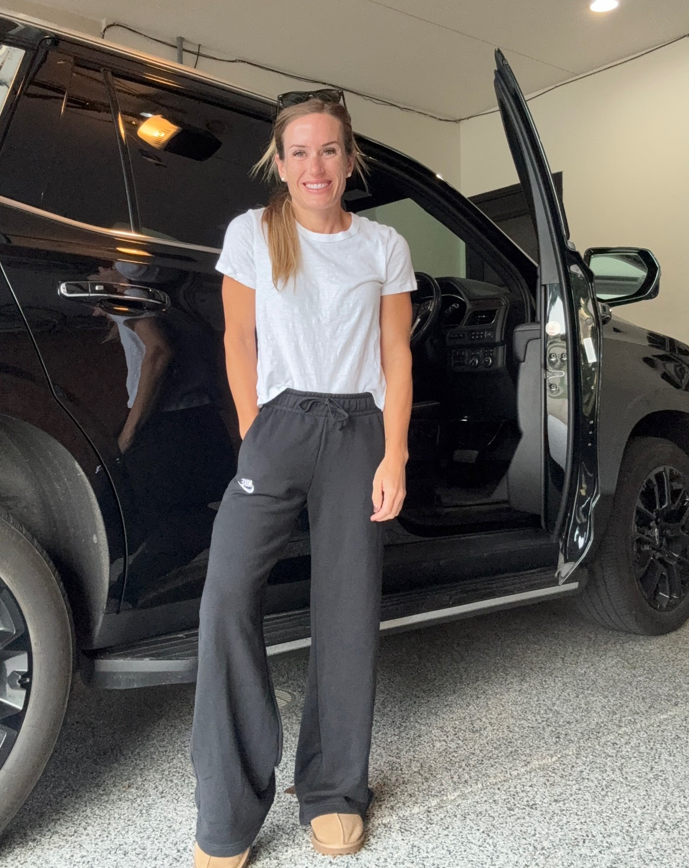 Bought these sweatpants for my daughter and immediately borrowed them 😆 #ad #nordstromrack @nordstromrack