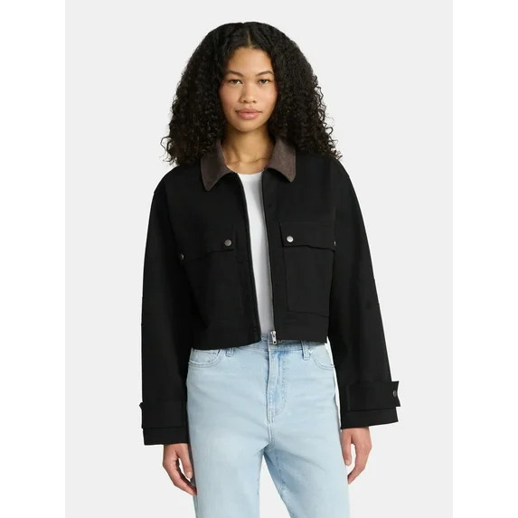 No Boundaries Barn Jacket, Women's | Walmart (US)