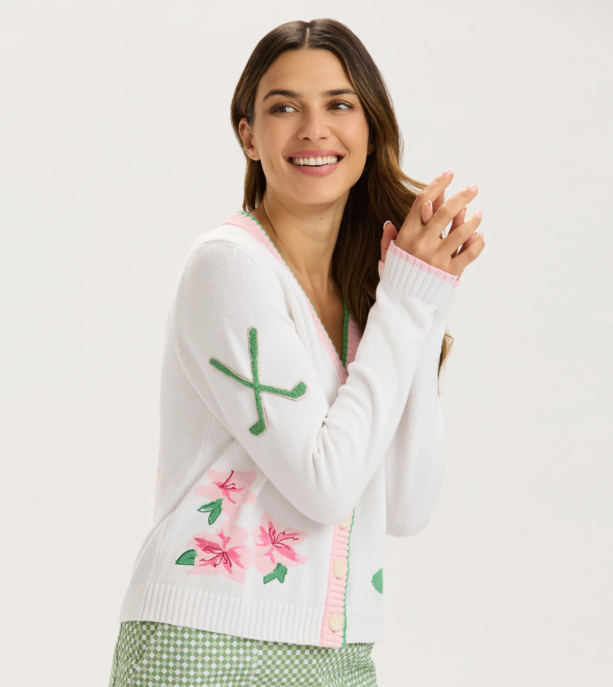 Renwick Tournament Womens Cardigan Sweater | Renwick