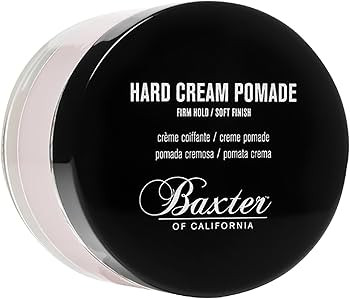 Baxter of California Hard Cream Pomade for Men | Natural Finish | Firm Hold | Hair Pomade | Amazon (US)