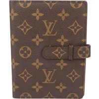 Louis Vuitton Portemonnaie - Louis Vuitton Canvas Monogram Vintage Agenda - Gr. unisize - in Braun - für Damen | Fashionette (DE)