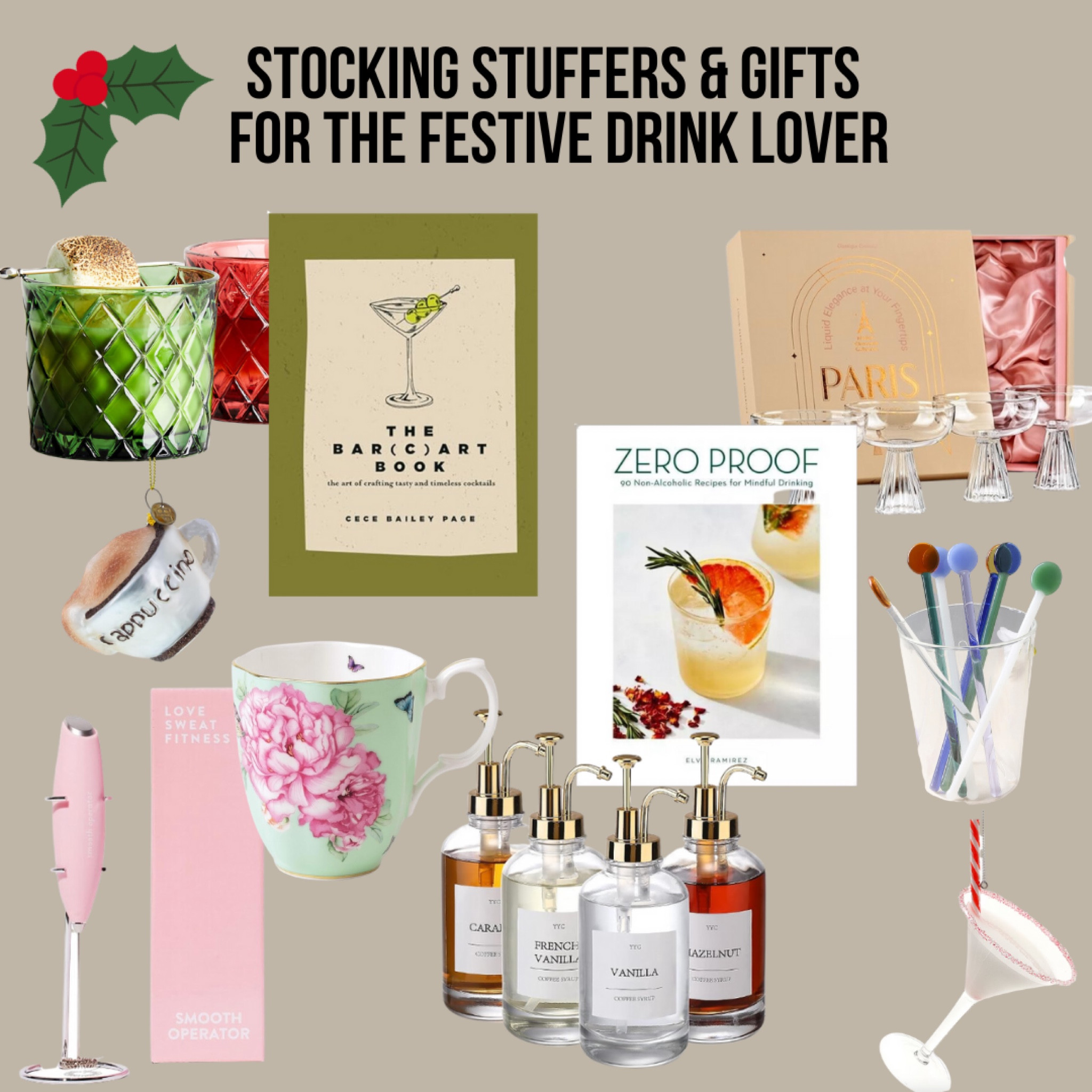 Who doesn’t love a festive beverage?! Here are some gift options for the artisanal drink maker in your life. ❤️

Amazon, Stocking Stuffer, Christmas, Hanukkah, Gift Guide

#LTKGiftGuide #LTKHoliday #LTKCyberWeek