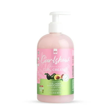 ORS Olive Oil Curlshow Curl Creator for Low Porosity Curly Hair Defines Curls Medium Hold 16 oz | Walmart (US)