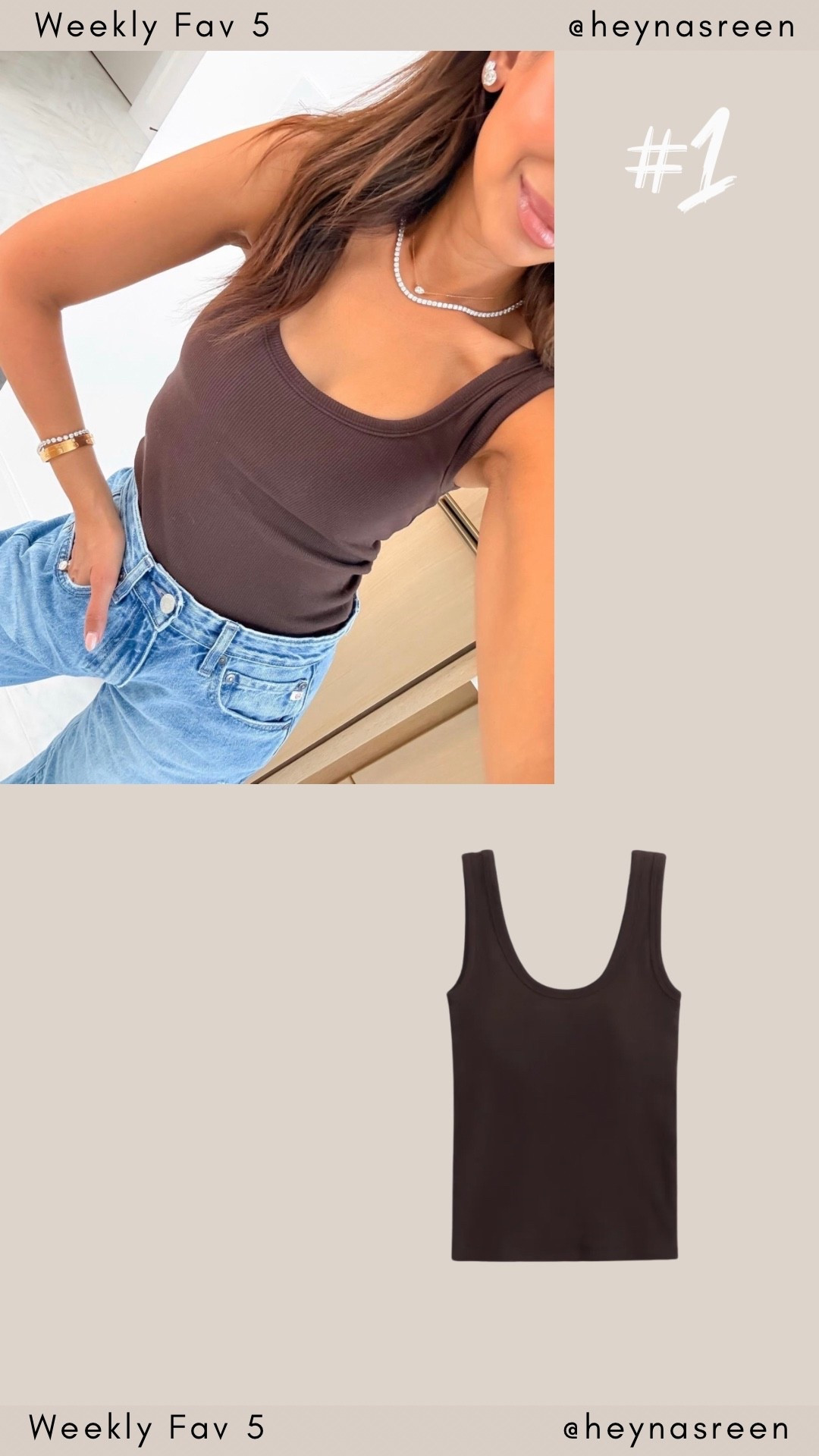 Fav 5:
#1: Abercrombie tank, such a great basic staple!