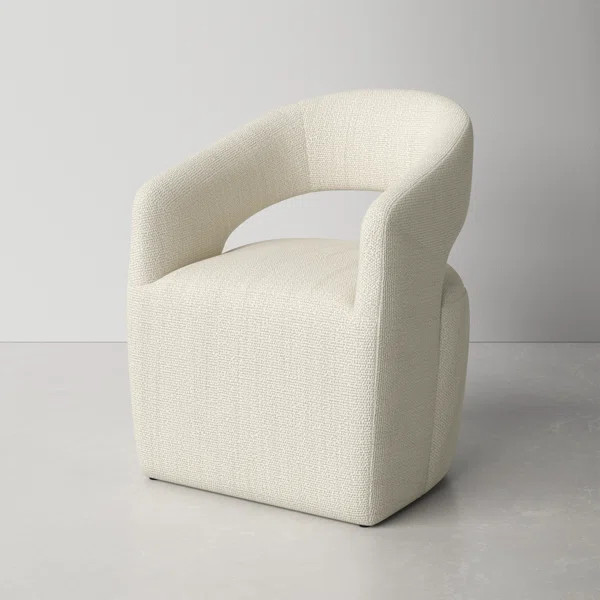 Camino Performance Fabric Rolling Arm Chair | Wayfair North America