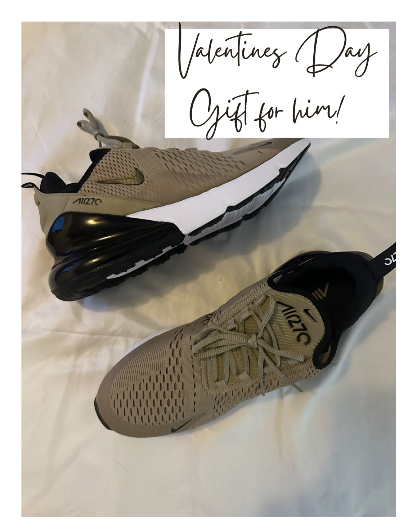 Nikes for him! I got these for Ross for Christmas and the compliments have been endless! 

#nikes #valentinesday #giftsforhim #valentinesdaygift 