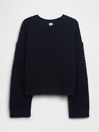 Oversized Crochet Sweater | Gap Factory