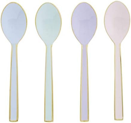 Creative Brands 47th & Main Teaspoon Set, Small, Pastel Multi & Gold,MR675 | Amazon (US)