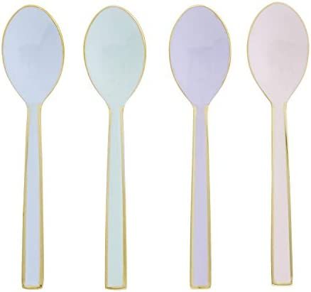 Creative Brands 47th & Main Teaspoon Set, Small, Pastel Multi & Gold,MR675 | Amazon (US)