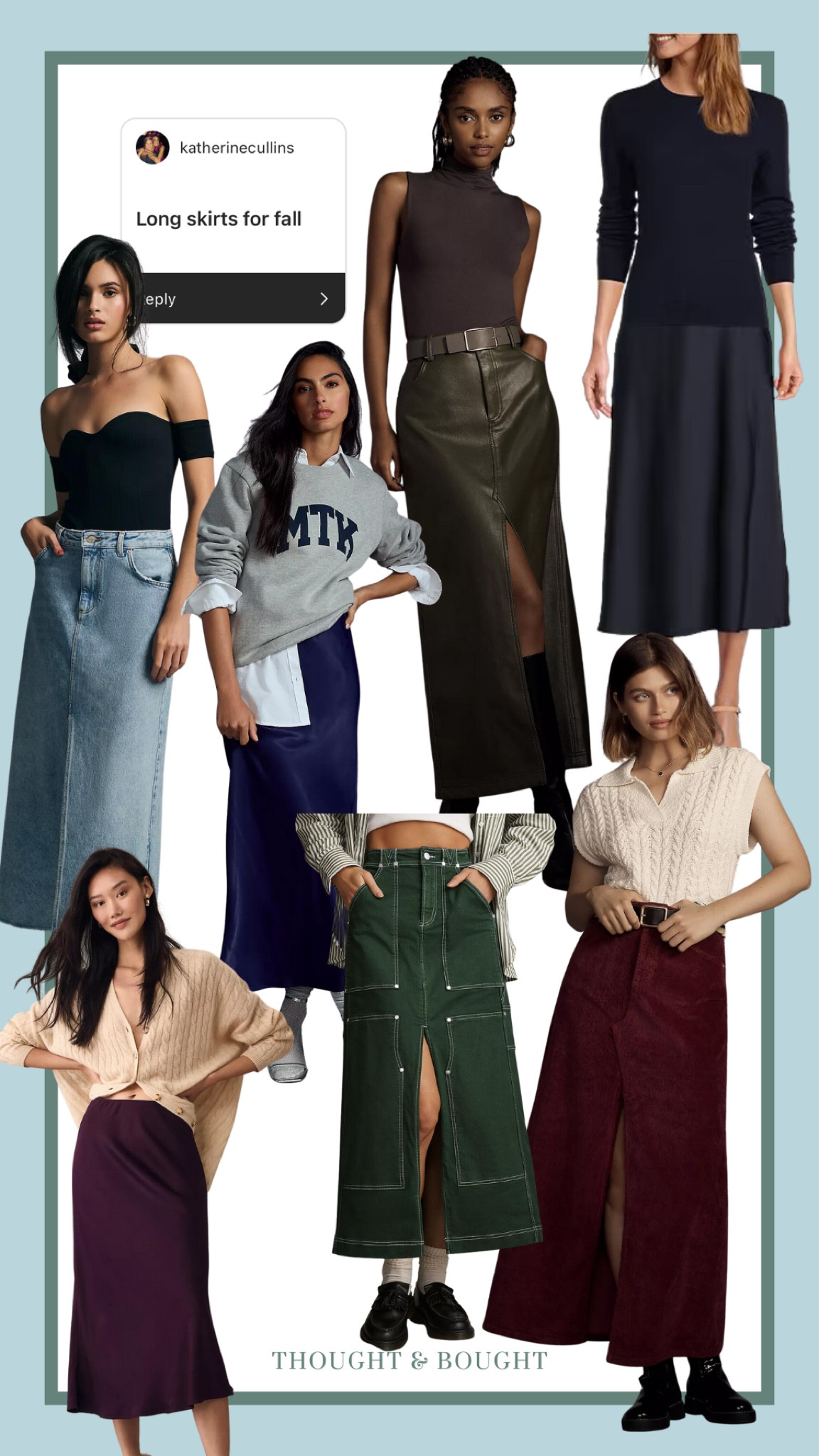 Love me some long skirts!! So many great options for fall 

#LTKSeasonal #LTKstyletip