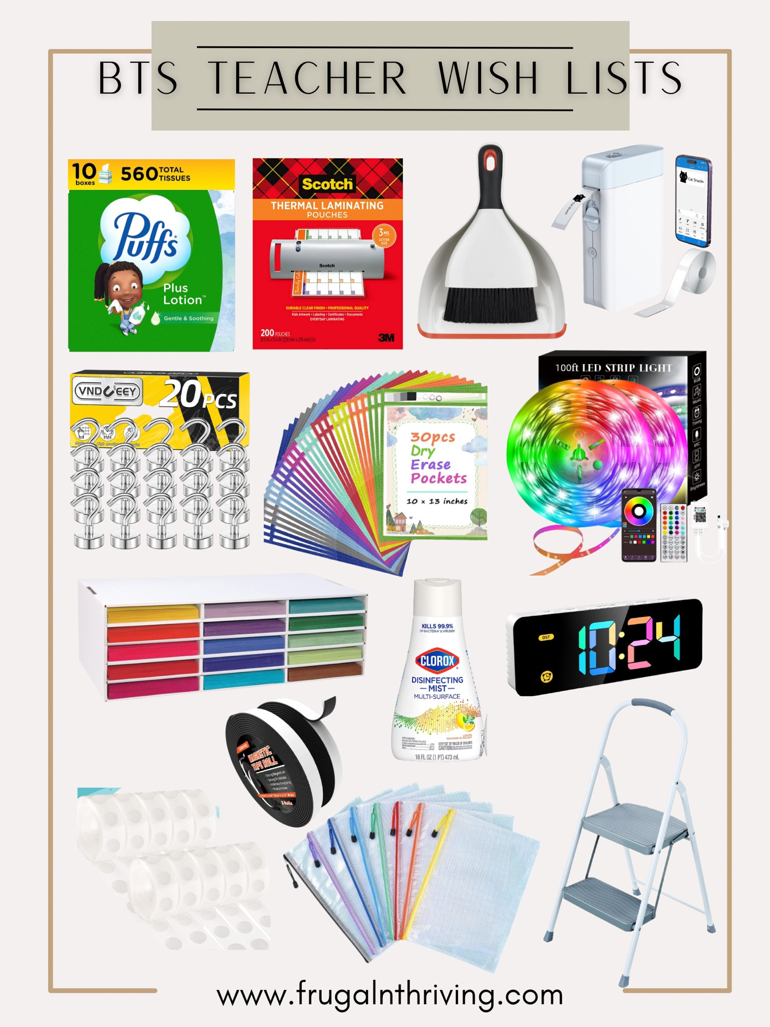 What do teachers need for their classrooms?! The essentials!!

#backtoschool #teacherwishlist #forteachers #classroomnecessities

#LTKBacktoSchool #LTKFind #LTKSeasonal