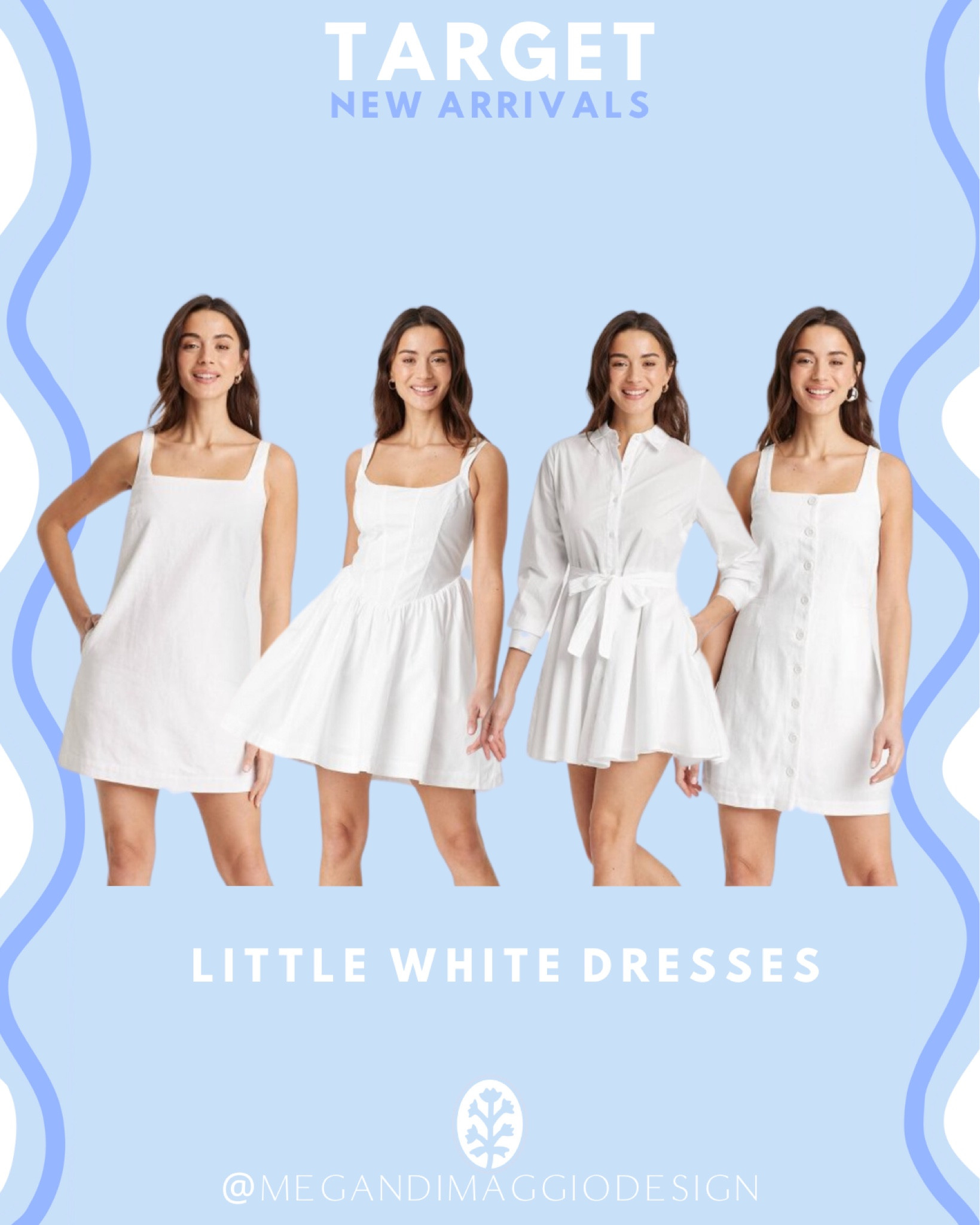 Pretty & affordable NEW little white dress roundup from Target!! Giving Abercrombie & Tuckernuck but on a Target budget!! 👏🏻👏🏻👏🏻

#LTKFindsUnder50 #LTKStyleTip #LTKSaleAlert