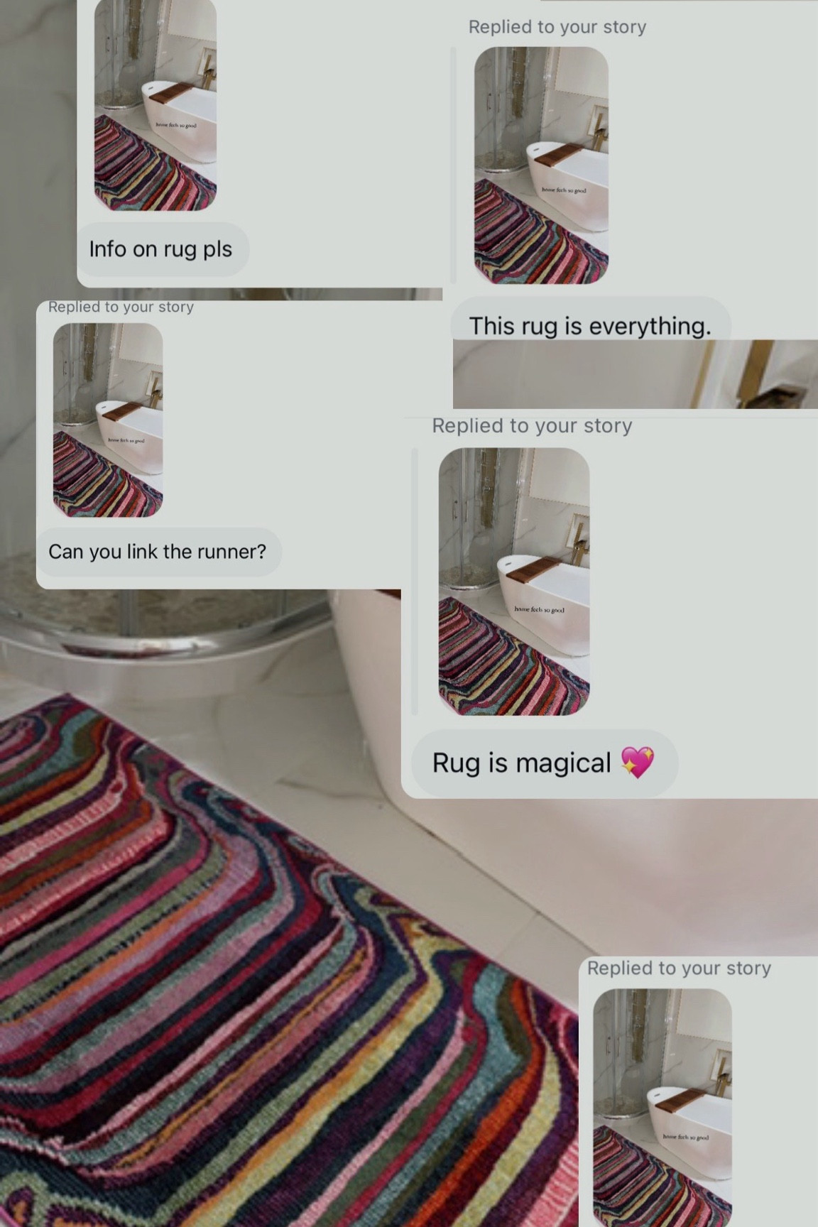 new magical rug by request 

#LTKFindsUnder100 #LTKHome #LTKStyleTip