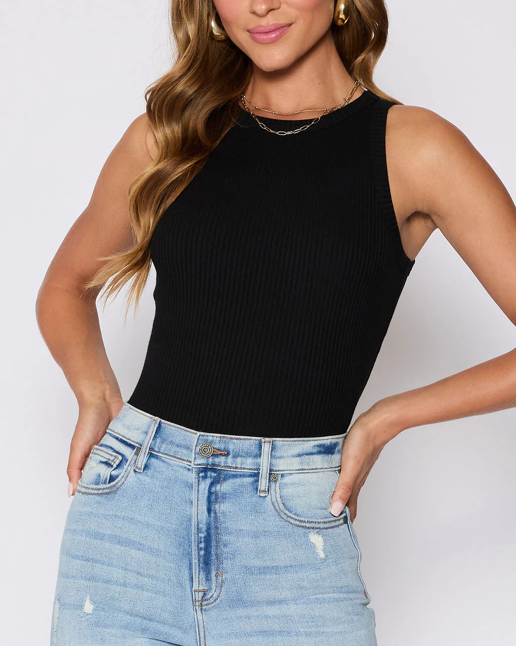 Jocey Ribbed Tank | VICI