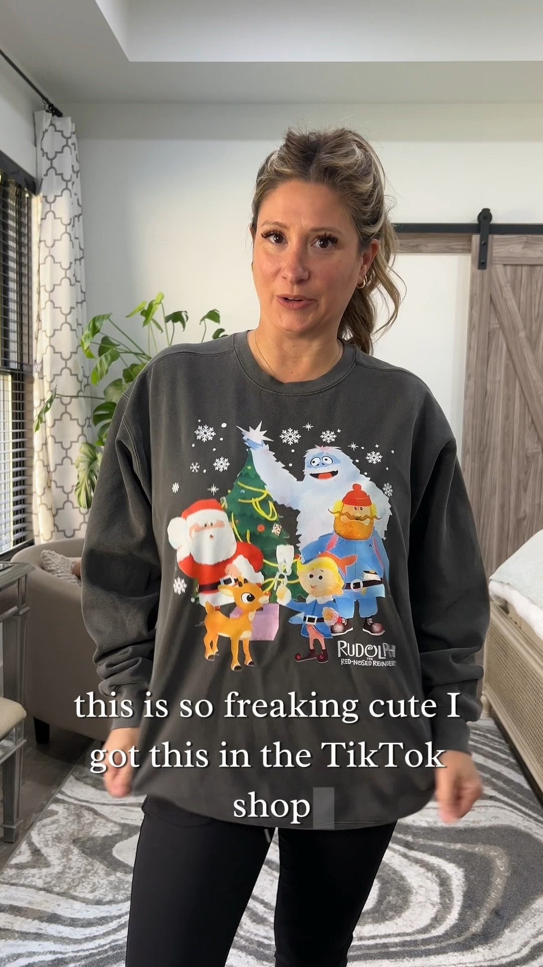 Hello, Christmas vibes! This vintage-look sweater is my new holiday uniform. Paired it with the viral Halara joggers, which are unbelievably comfortable. Time to cozy up!

WFH outfit, christmas look, sweater weather, winter look, lounge wear, comfy outfit, style inspo, affordable finds

#LTKSeasonal #LTKHome #LTKHoliday