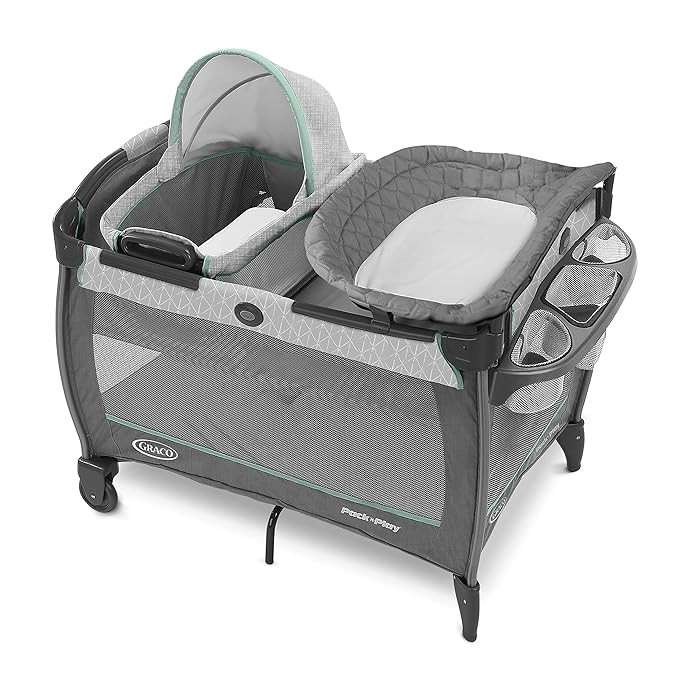 Graco Pack 'n Play Close2Baby Bassinet Playard Features Portable Bassinet Diaper Changer and More... | Amazon (US)