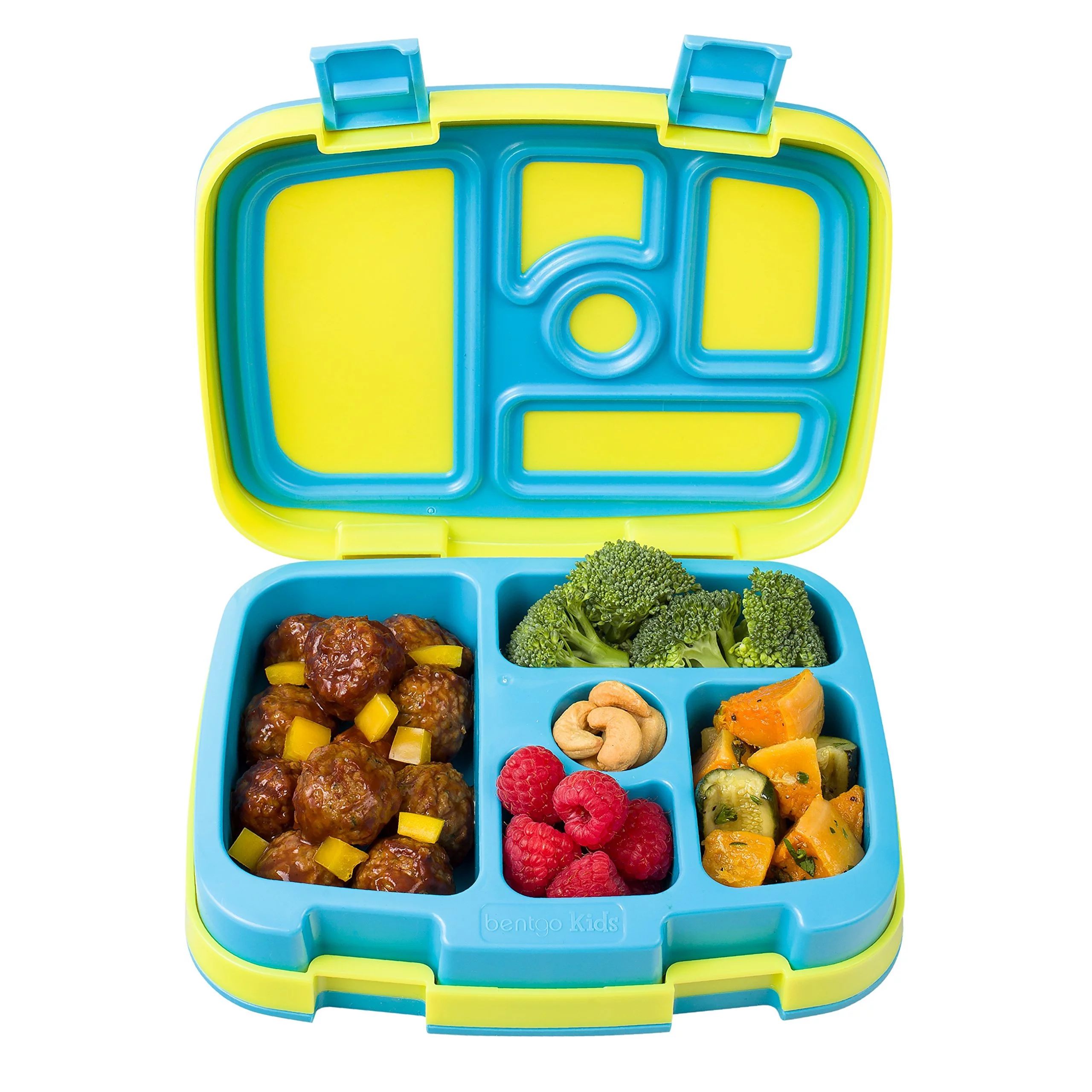 Bentgo® Kids Brights – Leak-Proof, 5-Compartment Bento-Style Kids Lunch Box – Ideal Portion ... | Walmart (US)