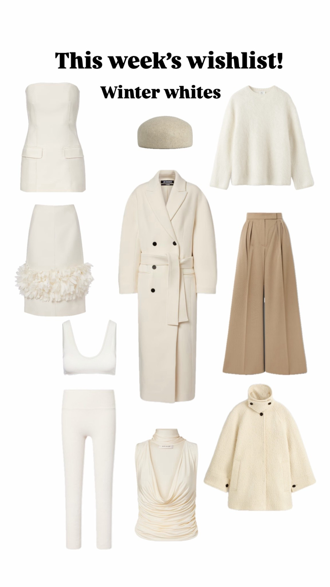 Winter whites! 

#LTKwinter #LTKeurope #LTKstyletip