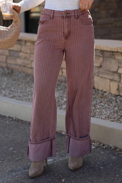 These Style Report Denim Pants are about to be your NFR (and everyday) go-to 🤠
Soft wide-leg denim with a cuffed button hem, front rise zipper + button closure, and a comfy elastic back — it’s the perfect mix of style + function. 
Lane 201

I will be styling mine with a suede fringe jacket, cowgirl boots, and layered silver conchos — total western energy for rodeo nights or casual brunch runs. Pair with your favorite belt and graphic tee to lean into that NFR fashion vibe.

Whether you’re hitting the arena, strolling downtown, or meeting friends, these jeans transition effortlessly. The cuffed hem draws the eye to your boots, while the stretchy back keeps you comfy all day.

#LTKStyle #LTKUnder100 #WesternChic #WTW #NFRLook #RodeoReady #DenimPants #Lane201 #StyleReportDenim #CowgirlStyle #RodeoFashion #DenimObsessed  

 #LTKFallSale #LTKSeasonal #LTKStyleTip
