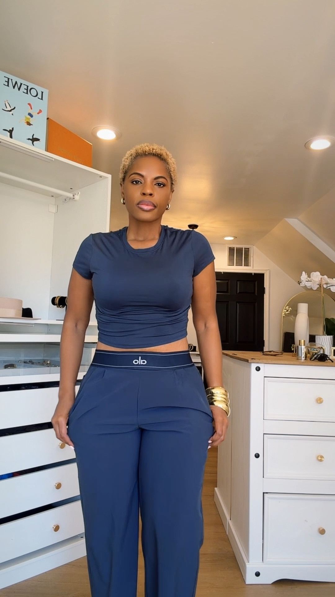 Arlo suit trousers styled with a crop top and heels—where comfort meets elevated chic.

#LTKootd #LTKdayinmylife #LTKgrwm