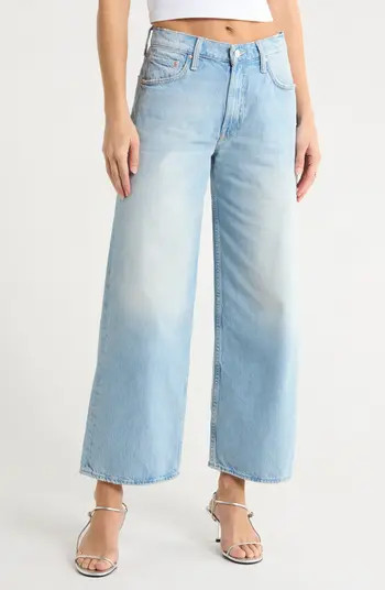 MOTHER The Spinner Zip Ankle Non-Stretch Cotton Jeans | Nordstromrack | Nordstrom Rack