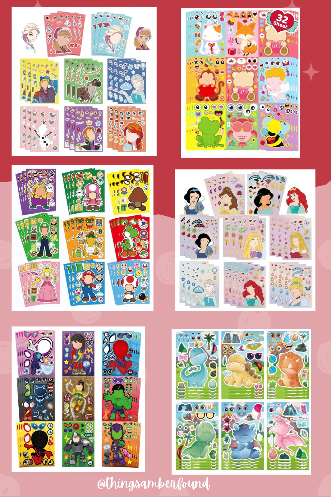 Valentine Make A Face Sticker Sheets! As a former elem teacher I can tell you the crowd pleasing valentines are the activities. These activity sticker sheets are the perfect combo of cute and fun!

Valentines for kids 

#LTKFamily #LTKSeasonal #LTKKids