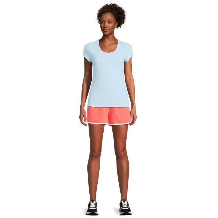 No Boundaries Juniors French Terry Shorts, Inseam 2.5”, Sizes XS-XXL | Walmart (US)