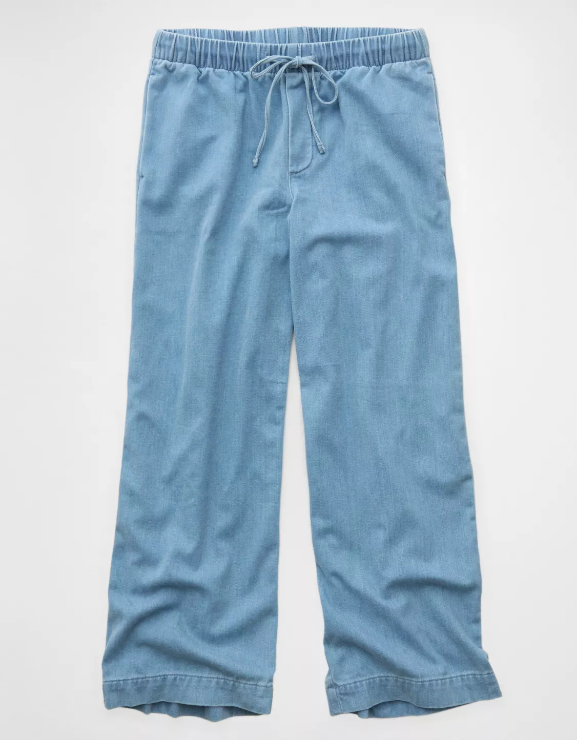 AE Cozy Dreamy Drape Low-Rise Ultra Wide-Leg Jean | American Eagle Outfitters (US & CA)