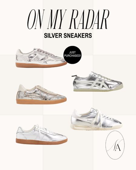 On my radar | silver sneakers 🪩💿🤍

#sneakers #silversneakers 

#LTKShoeCrush