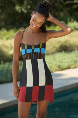 Cala de la Cruz Tere Linen Mini Dress | Anthropologie (US)