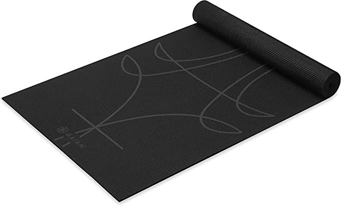 Gaiam Yoga Mat - Premium 6mm Print Extra Thick Non Slip Exercise & Fitness Mat for All Types of Y... | Amazon (US)