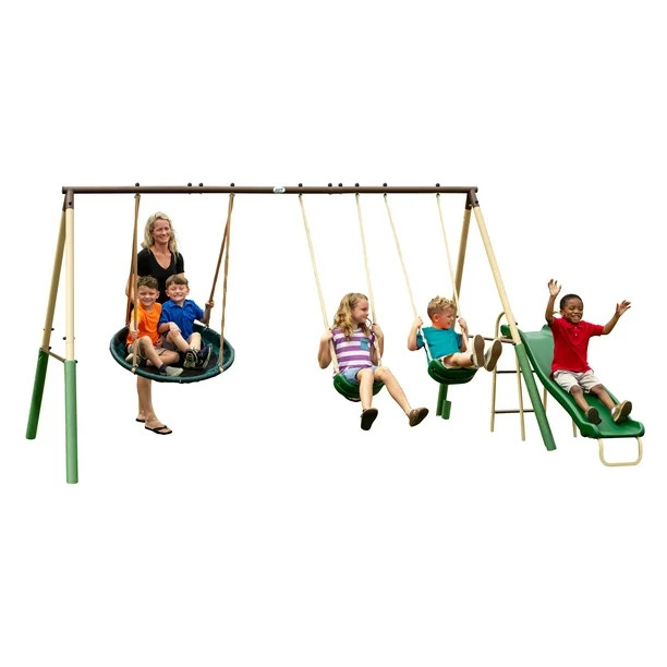 XDP Recreation Super Disc™ Metal Swing Set - Walmart.com | Walmart (US)