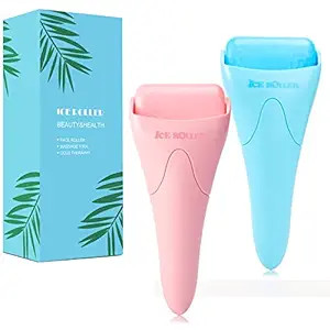 2 PACK Ice Roller for Face and Body Massage, Facial Roller Skin Care Tool for Reduce Wrinkles and... | Amazon (US)