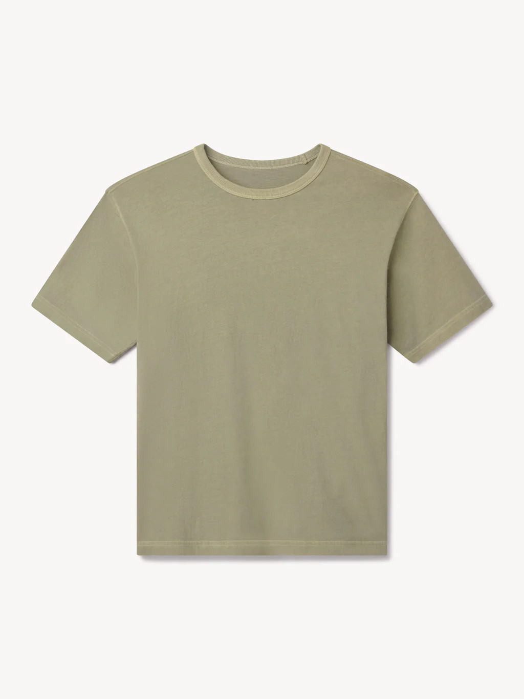 Pomegranate Natural Dye Toughknit 90s Boxy Tee - Buck Mason- Modern American Classics | Buck Mason