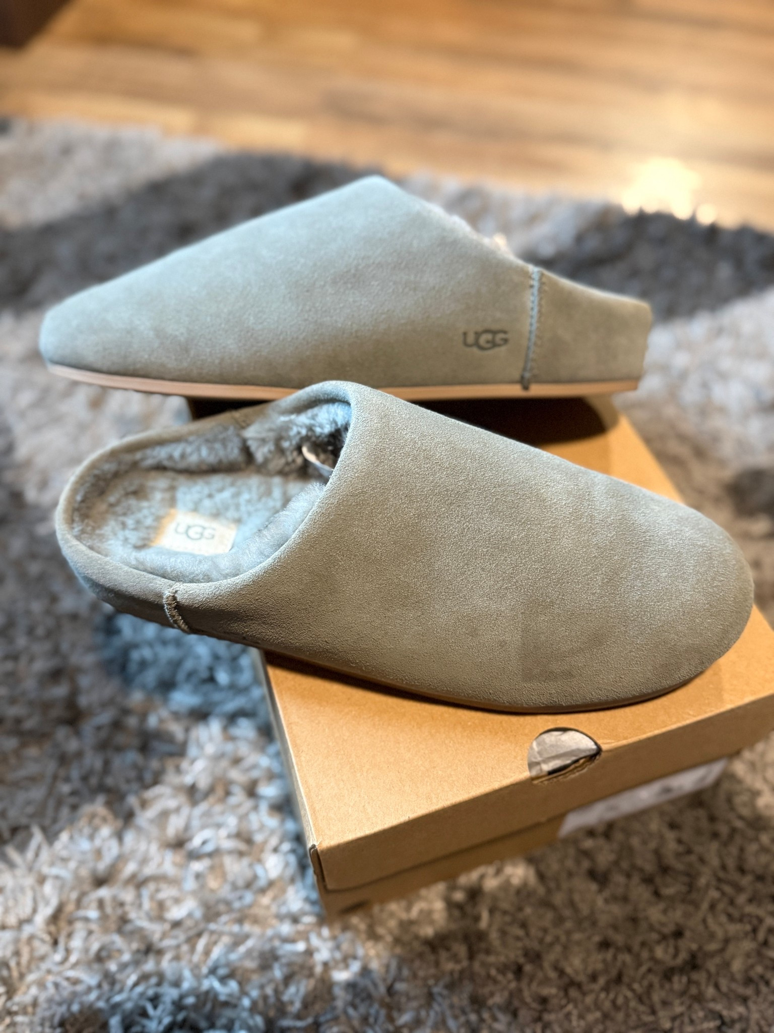 These are the UGG Elea slippers, technically women’s, but the design is clean, modern, and works perfectly for men. They also run wider than most slippers, so they fit really comfortably. Super warm, supportive, and easy to wear around the house. It’s one of my favorite Christmas gifts this year. She got me 1.5 larger than my regular size in women’s. Fits perfect. 

#LTKHoliday 

#LTKMens #LTKHome
