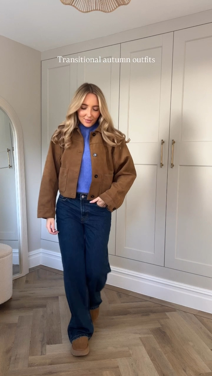 Brown and blue in autumn for the win 💙🤎 

#LTKautumn