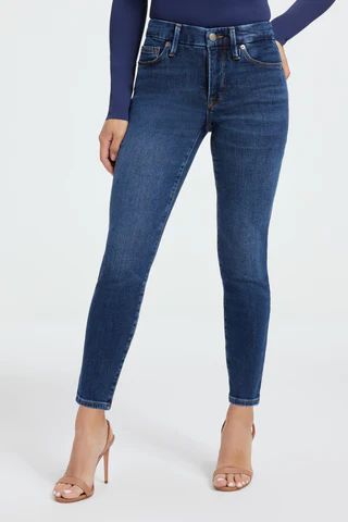 Good Petite Skinny Jeans Indigo312 Jeans, Size 14 | Good American