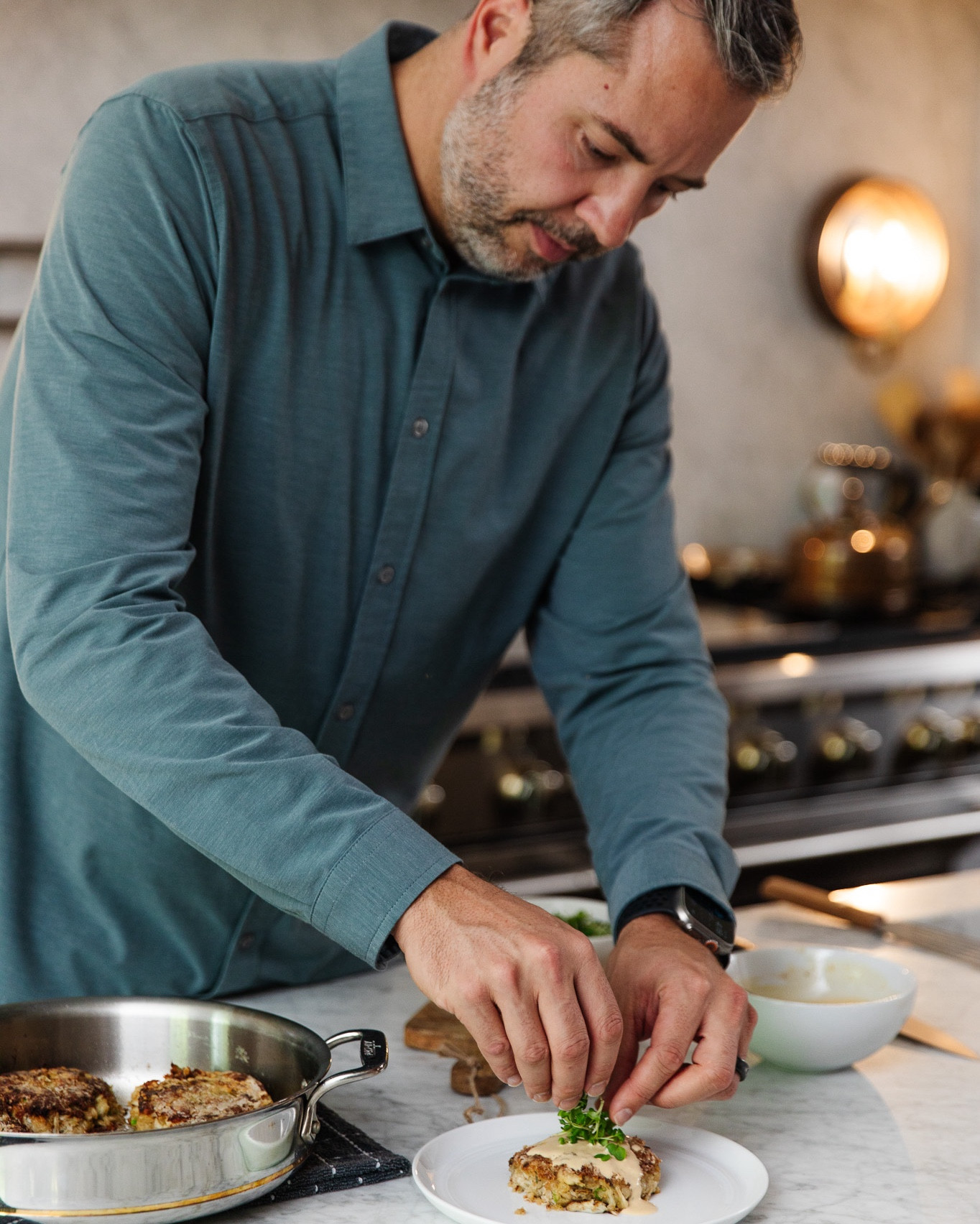 Today on Chris Cooks we’re making gluten free, dairy free crab cakes… find out my secret to getting them to hold together at ChrisLovesJulia.com 

#LTKFamily #LTKHome #LTKSeasonal