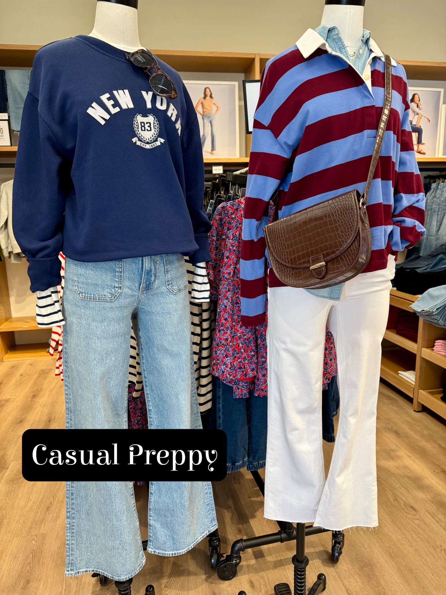 A  Jeep tee for him and weekend style for you! Casual doesn’t mean sloppy. Enjoy a preppy vibe on leisure days! #jeans #falloutfit #fallstyle #preppy 

#LTKStyleTip #LTKSaleAlert #LTKFindsUnder100