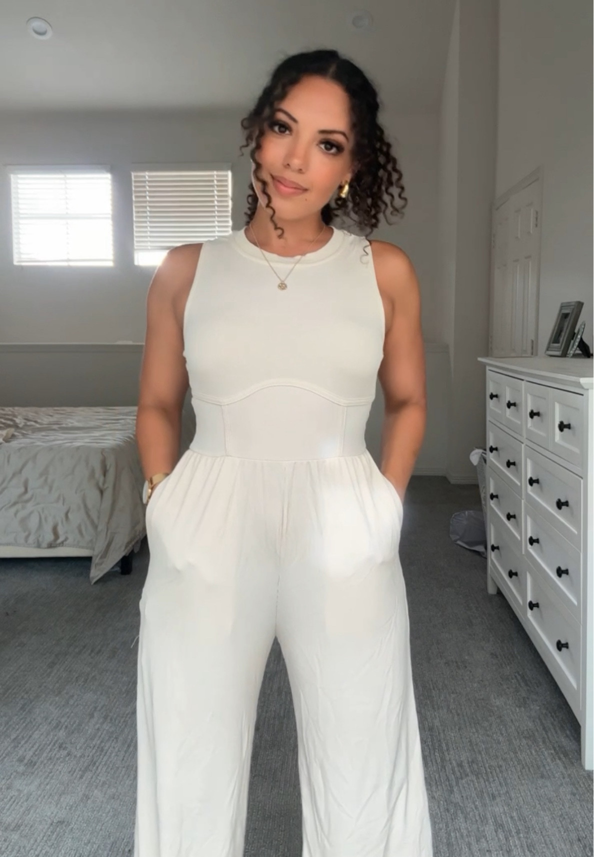 Linked this beige romper and blue midi dress along with gold block heels, accessories, and cute purses! 

#LTKFindsUnder50 #LTKFindsUnder100 #LTKStyleTip