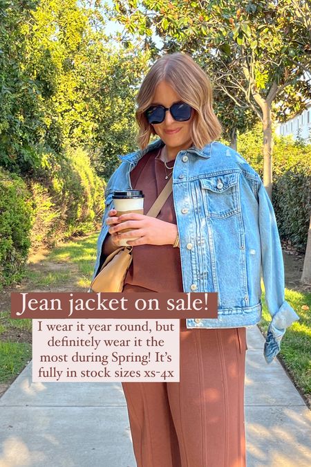 The best Jean jacket// a staple for Spring!!

Wearing L(tts)

#LTKSpringSale #LTKsalealert #LTKfindsunder50