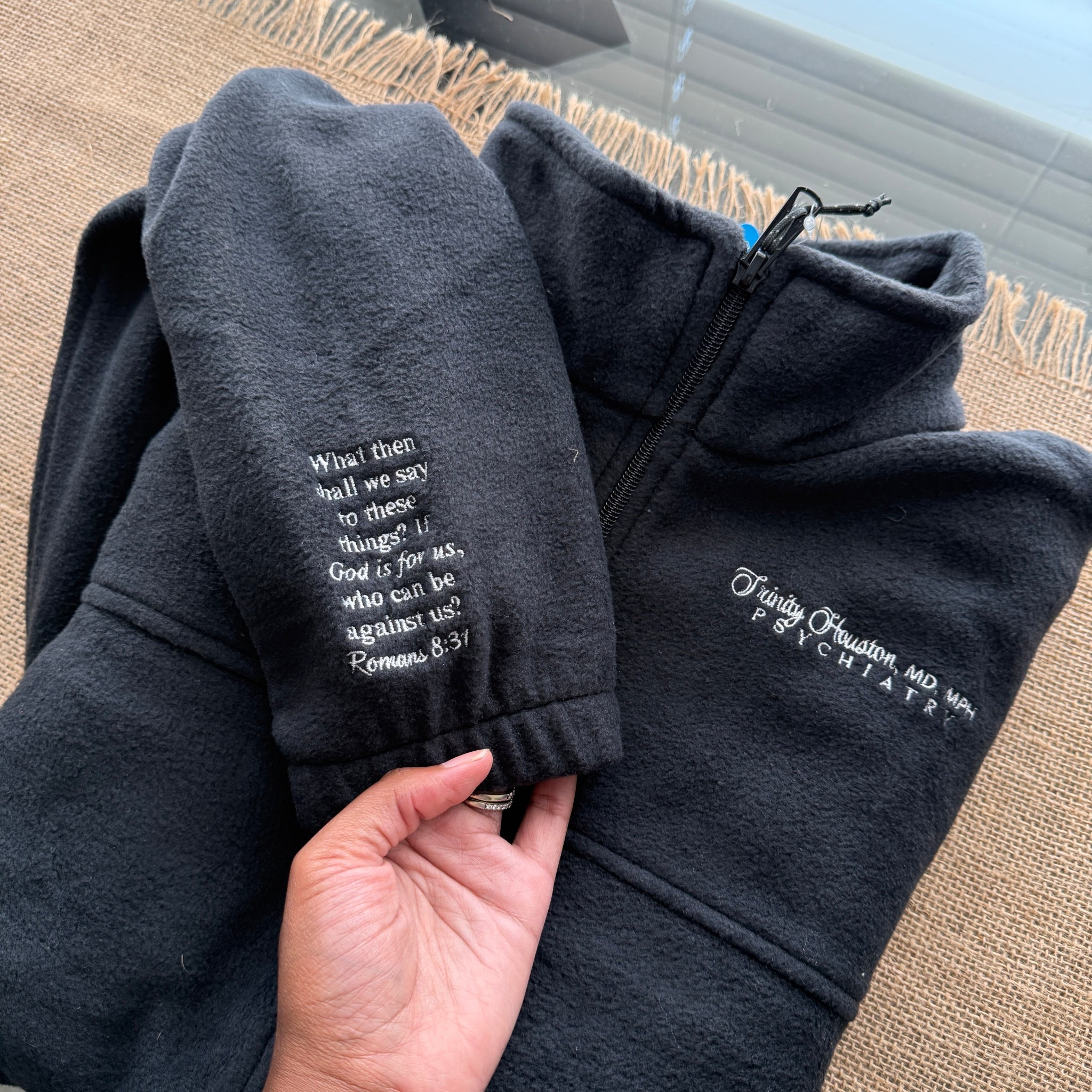 Embroidered Columbia Medical Jacket for Nurses and other medical staff with Bible Verse on the sleeve, Gift for Healthcare Professional #nurseappreciationgift #medicaljacket #nursejacket #rnjacket #newgradnurse #medicalassistantjacket #hospitaljacket #healthcare #physicianjacket

#LTKSaleAlert #LTKWorkwear