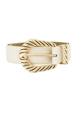 Modern Rodeo Belt in White | Revolve Clothing (Global)