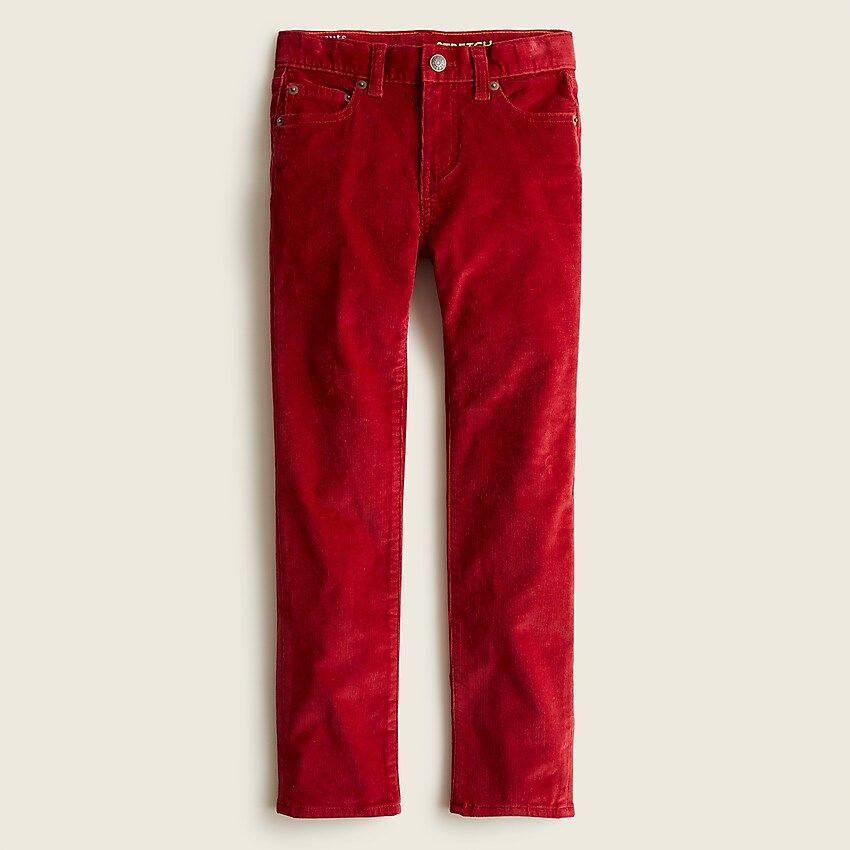 Boys' cord in stretch fit | J.Crew US