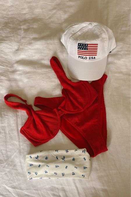 Memorial Day outfit inspo!

Red bikini, polo hat, USA hat, Memorial Day must haves, Abercrombie, Abercrombie bikini, ribbed bikini, underwire bikini, cute head band, cotton headband, Fourth of July inspo, 4th of July inspo, summer inspo, summer outfits, Memorial Day outfits, Memorial Day accessories, summer accessories

#LTKswim #LTKstyletip #LTKSeasonal